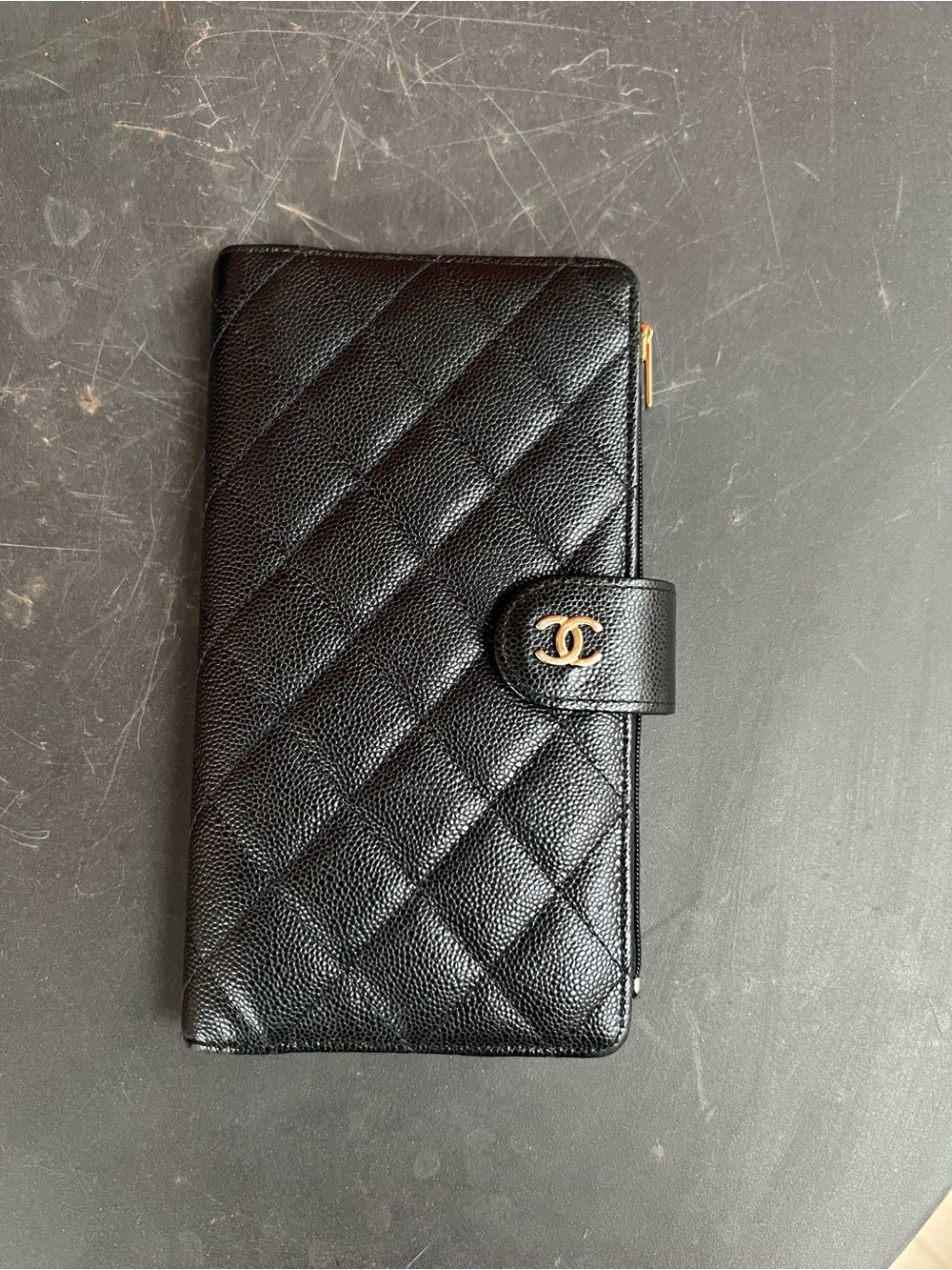CHANEL Classic Full-Length Wallet (Authentic)
